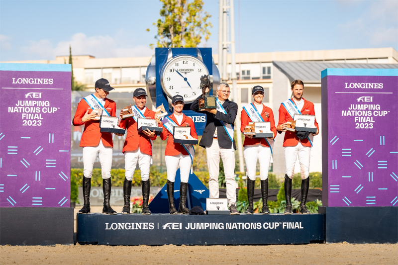 Alemania campeona de la Copa de Naciones de saltos de la FEI