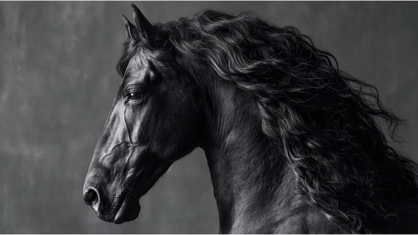 The Friesian horse: what it’s like and which disciplines it’s suited to